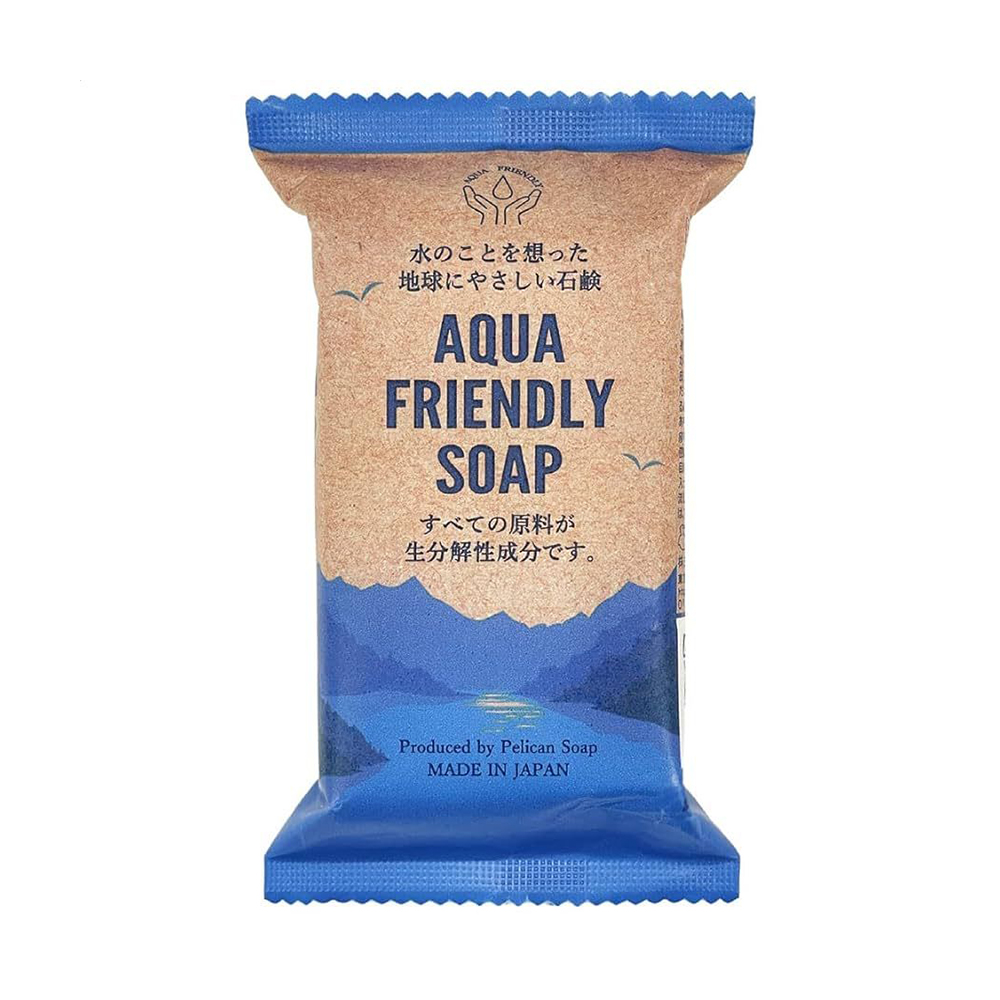 Тверде мило Pelican Aqua Friendly Soap на основі ферментованих мікроорганізмів, 100 г